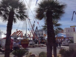 Outdoor Exhibits at CONEXPO. Photo: Gary Honey